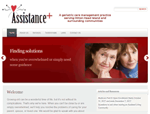 Tablet Screenshot of apluscaremanagement.com